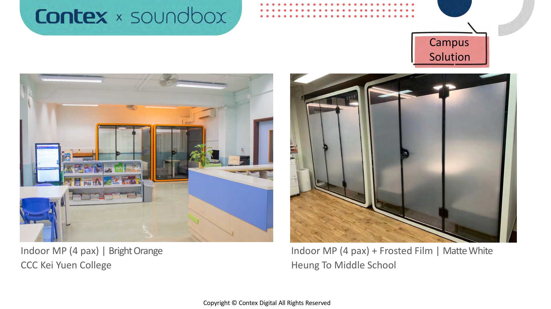 Meeting PODs at schools