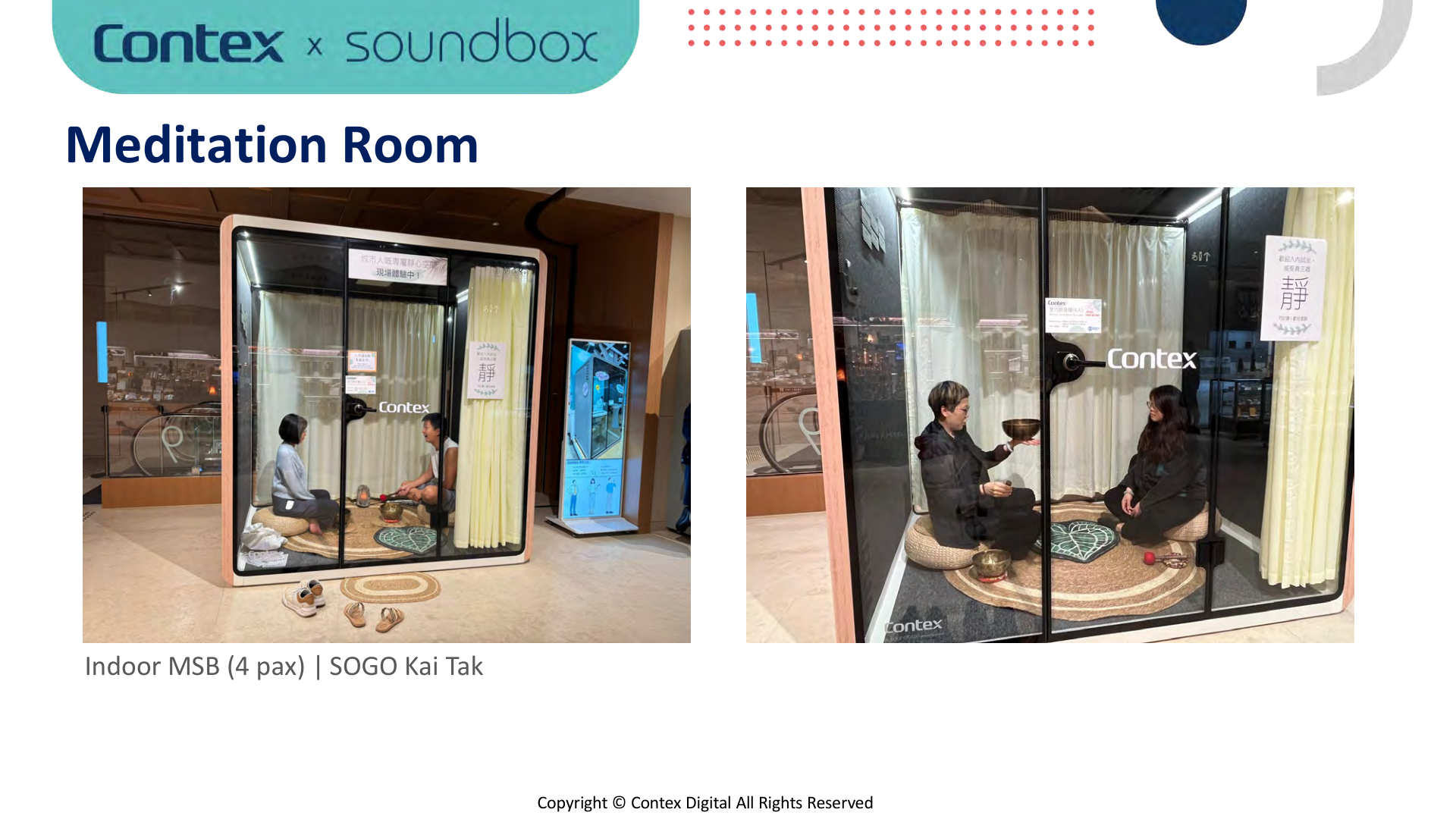 Meditation Room at SOGO Kai Tak